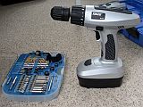 Kinzo battery powered drill